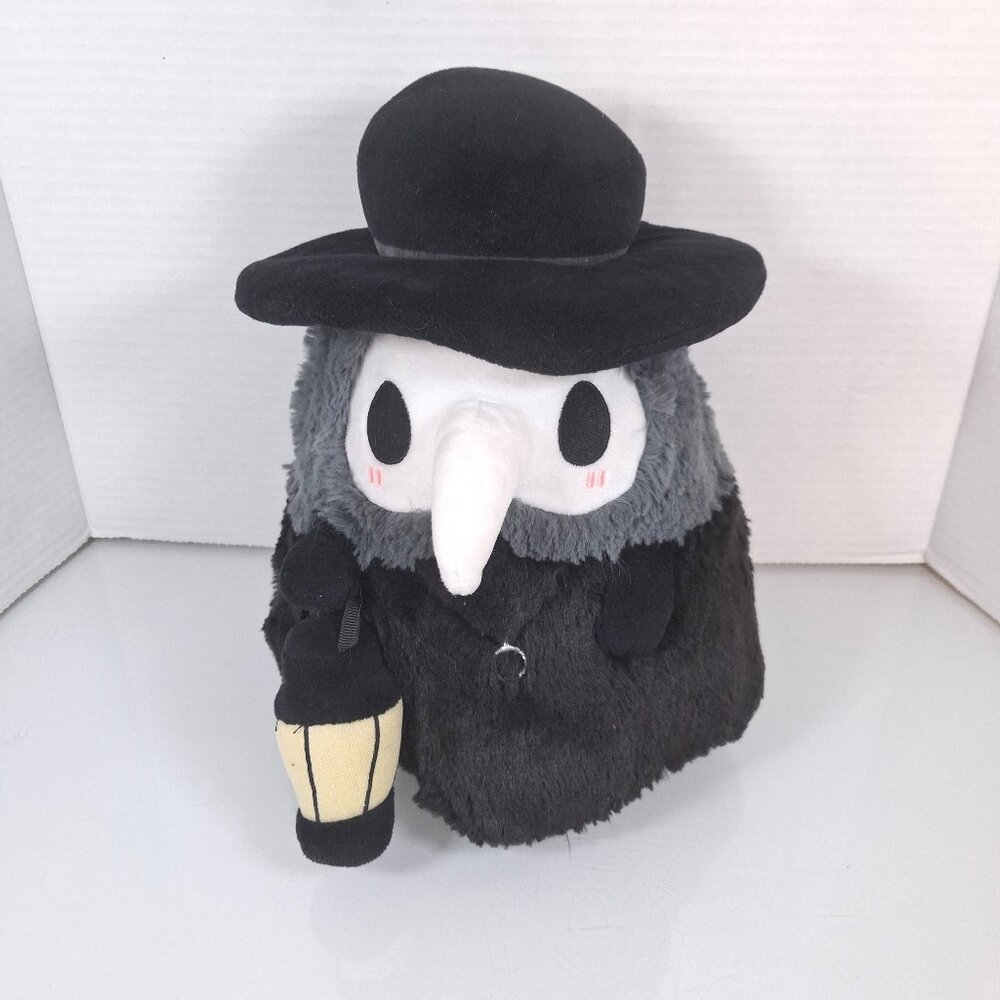 Squishable Plague Doctor Plush Toy Figure Black With Lantern 10"  Halloween Goth